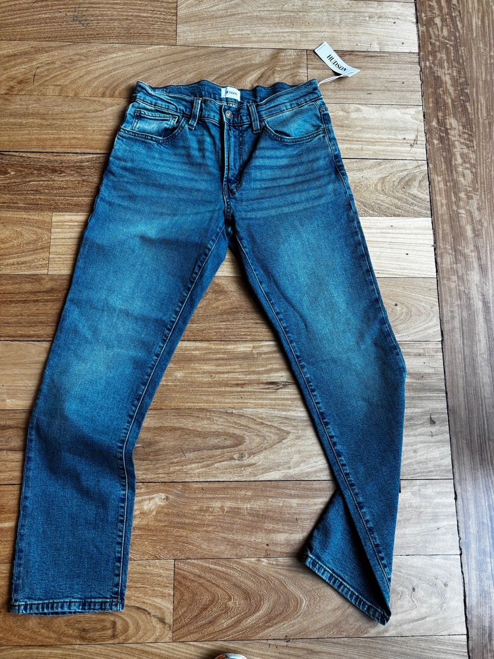 NWT Hudson Byron Men's Blue Denim Jeans - Classic Fit size 31